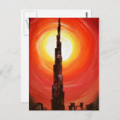 Dubai Postkarte (Vorne/Hinten)