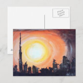 Dubai Postkarte (Vorne/Hinten)