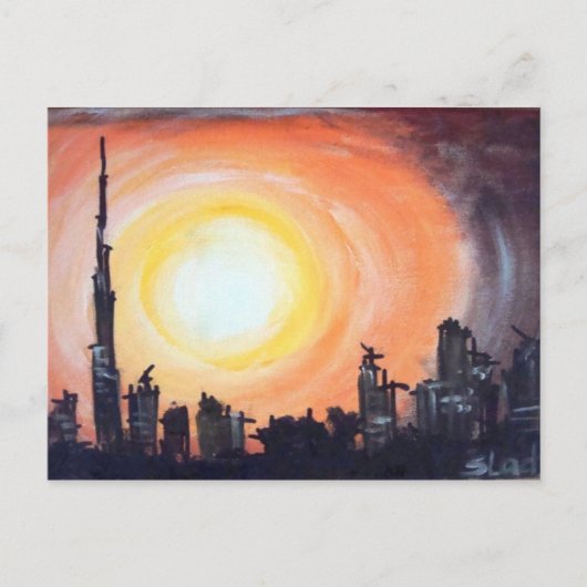 Dubai Postkarte (Vorderseite)