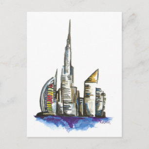 Dubai Postkarte