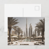 Dubai Postkarte (Vorne/Hinten)