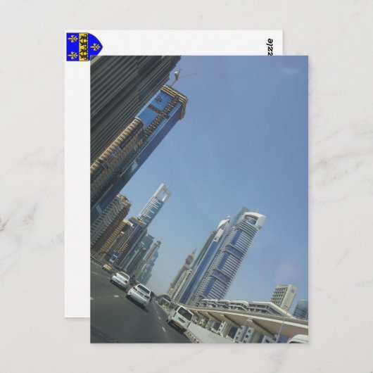 Dubai Postkarte (Vorne/Hinten)