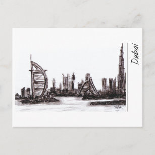 Dubai Postkarte
