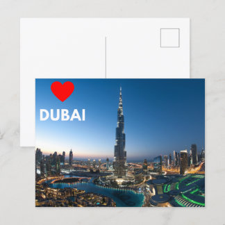 Dubai Postkarte