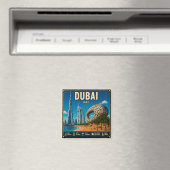 🧲 Dubai-Reiseerinnerung UAE 🏜️ Magnet (In Situ (Geschirrspüler))