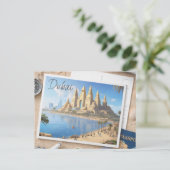 Dubai-Reisepostkarte Postkarte (Stehend Vorderseite)