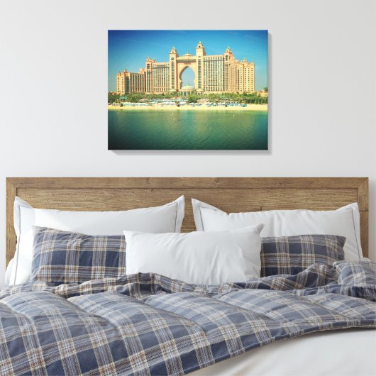 Dubai Resort View Leinwand (Insitu (Schlafzimmer))