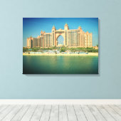 Dubai Resort View Leinwand (Insitu (Holzboden))