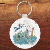 Dubai Schlüsselanhänger (Vorderseite)