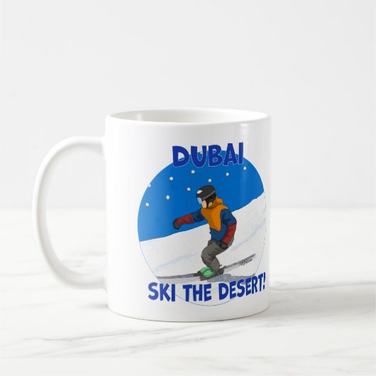Dubai, Ski die Wüste Kaffeetasse (Links)