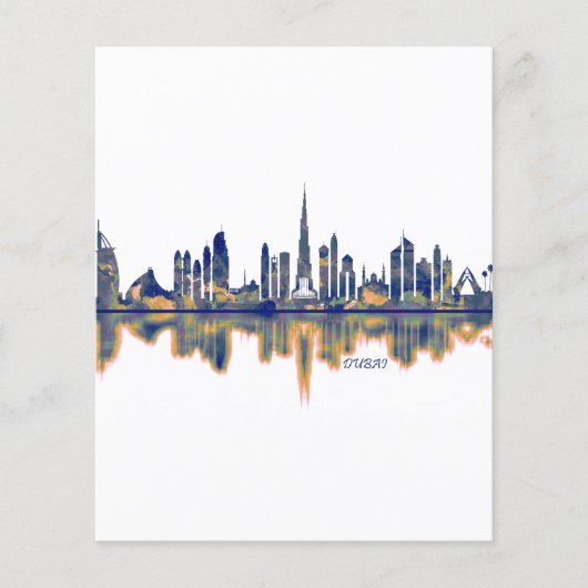 Dubai Skyline Flyer (Vorne)