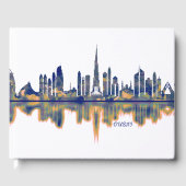 Dubai Skyline Gästebuch (Vorderseite)