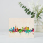 Dubai Skyline Postkarte (Stehend Vorderseite)