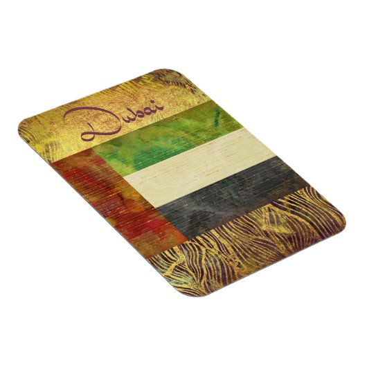 Dubai Souvenir Magnet (Rechte Seite)
