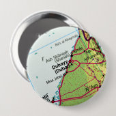 Dubai-Stadt-Karte Button (Vorne & Hinten)