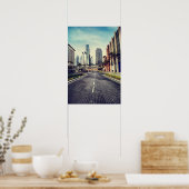 Dubai Stadtbild. Poster (Küche)