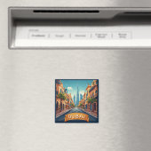 🧲 Dubai-Städtereise-Souvenir 🌇 Magnet (In Situ (Geschirrspüler))
