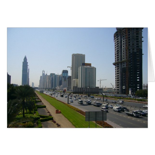 Dubai-Straßen (Vorderseite (Horizontal))
