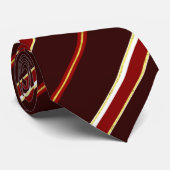 Dubai Streifen-Flagge Krawatte (Gerollt)