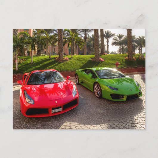 Dubai SuperCars Postkarte (Vorderseite)