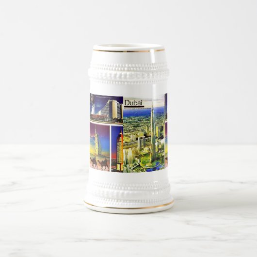 DUBAI-TASSE MOJISOLA EINE GBADAMOSI OKUBULE BIERGLAS (Mittel)