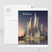Dubai Towers (von St.K. Postkarte (Vorne/Hinten)