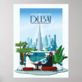 Dubai Travel Poster (Vorne)
