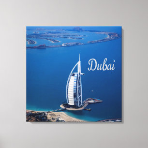 Dubai UAE Burj Al Arab Leinwanddruck