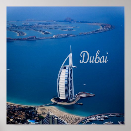 Dubai UAE Burj Al Arab Poster (Vorne)