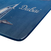 Dubai UAE Burj Al Arab Schneidebrett (Ecke)