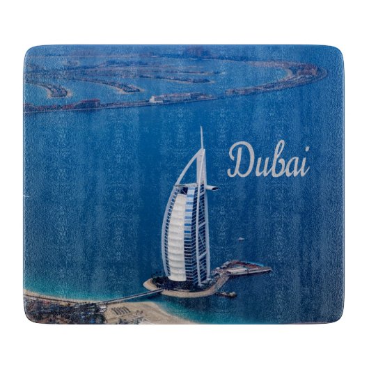 Dubai UAE Burj Al Arab Schneidebrett (Vorderseite)