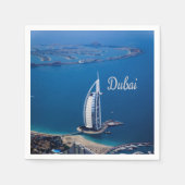 Dubai UAE Burj Al Arab Serviette (Vorderseite)