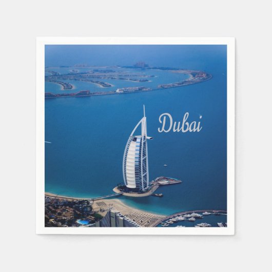 Dubai UAE Burj Al Arab Serviette (Vorderseite)