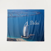 Dubai UAE Burj Al Arab Wandteppich (Vorderseite (Horizontal))