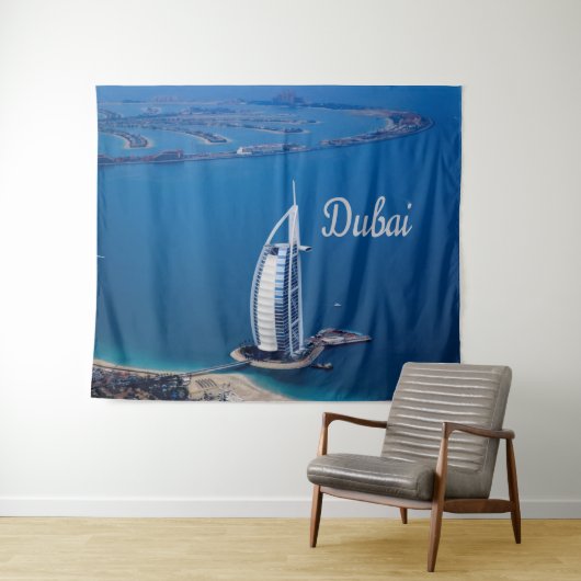 Dubai UAE Burj Al Arab Wandteppich (Beispiel (Horizontal))