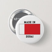 Dubai, UAE Button (Vorne & Hinten)