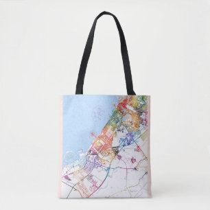 Dubai UAE City Map Tasche