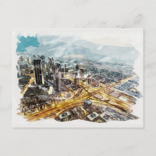 Dubai UAE Einzigartige Reise Souvenir Postkarte (Vorderseite)