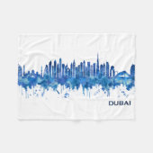 Dubai UAE Fleecedecke (Vorderseite (Horizontal))