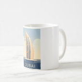Dubai UAE Kaffeetasse (VorderseiteRechts)