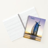 Dubai UAE Notebook School Business Notes Notizblock (Innenseite)