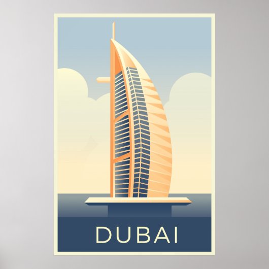 Dubai UAE Poster (Vorne)