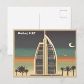 Dubai UAE Postkarte (Vorne/Hinten)