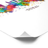 Dubai UAE Skyline Fotodruck (Ecke)