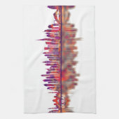 Dubai UAE Skyline Geschirrtuch (Vertikal)