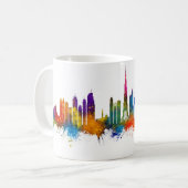 Dubai UAE Skyline Kaffeetasse (Vorderseite Links)