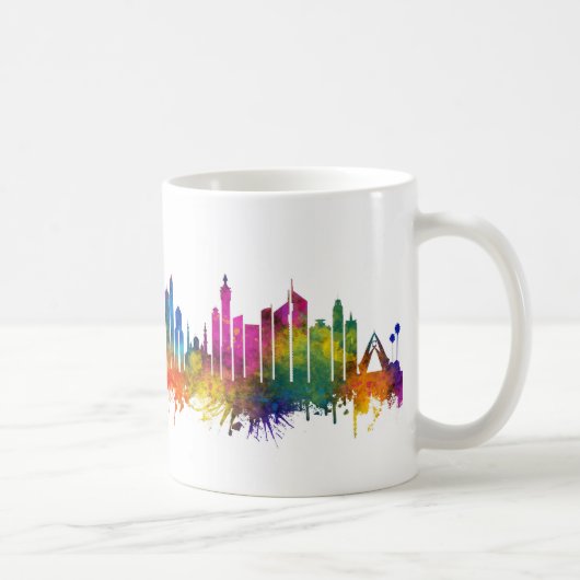 Dubai UAE Skyline Kaffeetasse (Rechts)