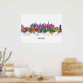 Dubai UAE Skyline Poster (Küche)