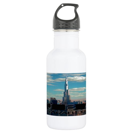 Dubai UAE Souvenir Trinkflasche (Vorderseite)