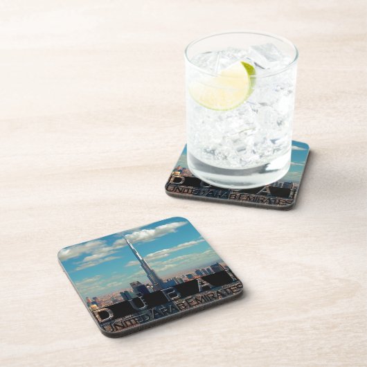 Dubai UAE Souvenir Untersetzer (Rechte Seite)